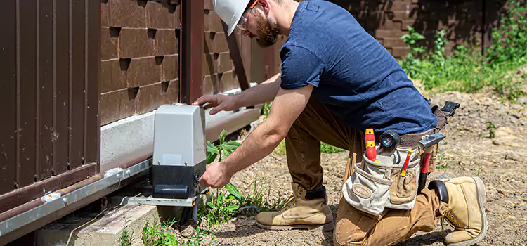 Electric Driveway Gate Installation Lawrenceville